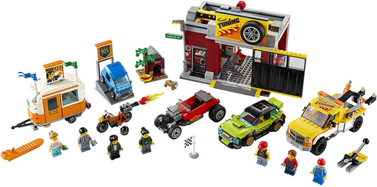 Lego City Tuning Workshop Toy Car Garage Cool Building Set, 897 Pieces, -- ANB Baby