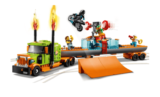 Lego Stunt Show Truck Building Set, 420-Pieces, -- ANB Baby