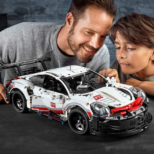 Lego Technic Porsche 911 RSR Race Car Building Set, 1,580 Pieces, -- ANB Baby