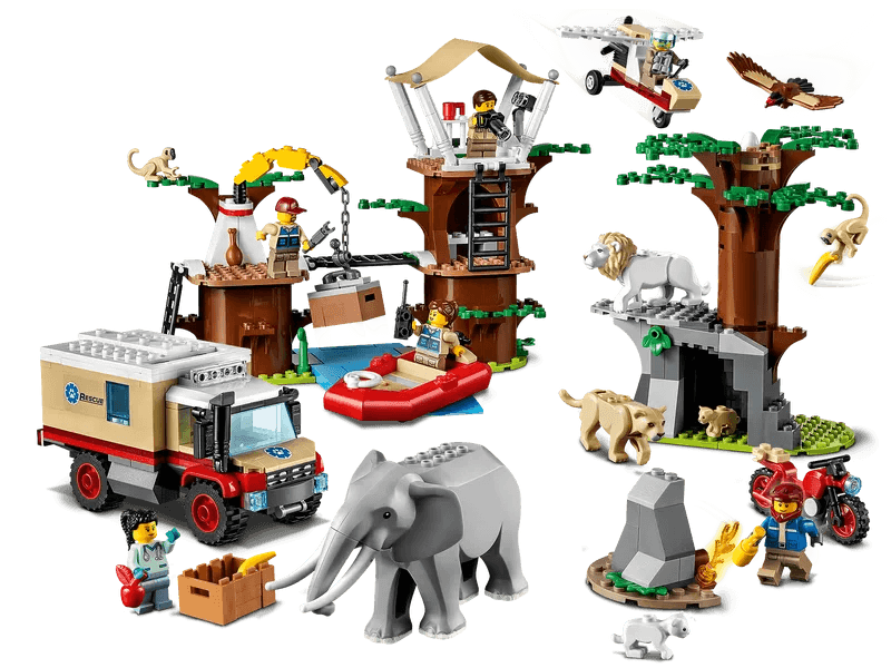 Lego Wildlife Rescue Camp Building Toy, -- ANB Baby