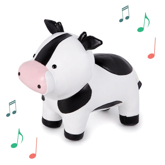 Little Big Friends Emma the Cow Soft Music Box, -- ANB Baby