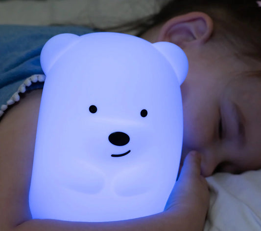 Lumi Pets Bear Night Light, -- ANB Baby