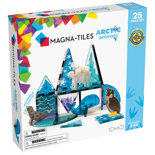 Magna-Tiles Arctic Animals, 25-Piece Set, -- ANB Baby