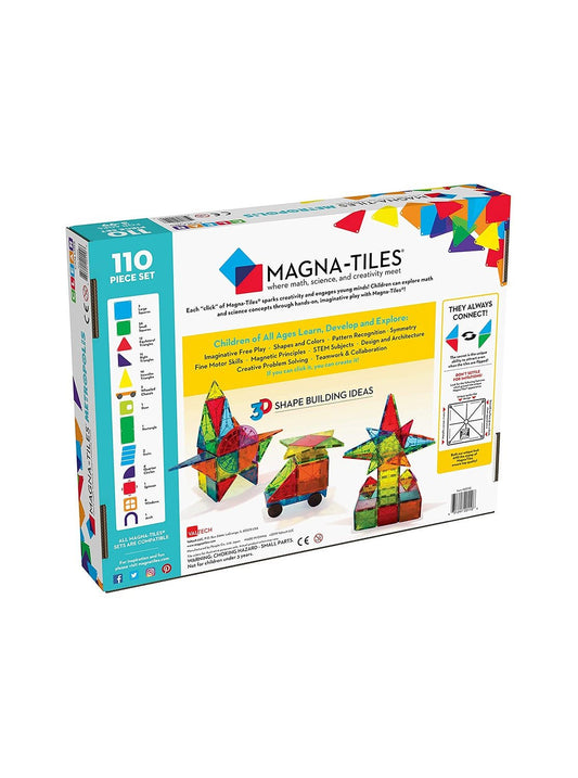 Magna-Tiles® Metropolis 110-Piece Set, -- ANB Baby