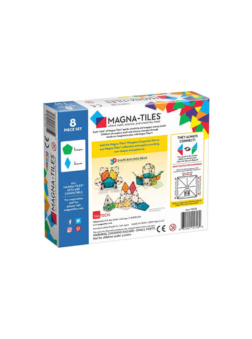 Magna-Tiles Polygons 8-Piece Expansion Set, -- ANB Baby