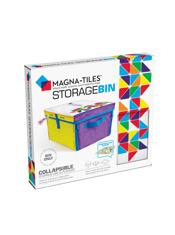 Magna-Tiles Storage Bin & Interactive Play-Mat, -- ANB Baby