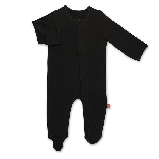 Magnetic Me Onyx Modal Magnetic Footie, -- ANB Baby