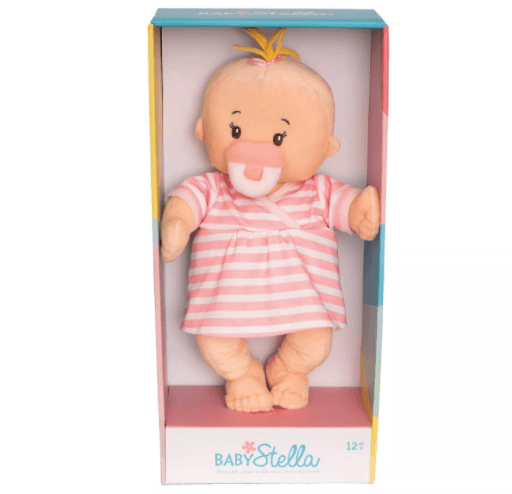 Manhattan Toy Baby Stella Peach Doll Toy, -- ANB Baby