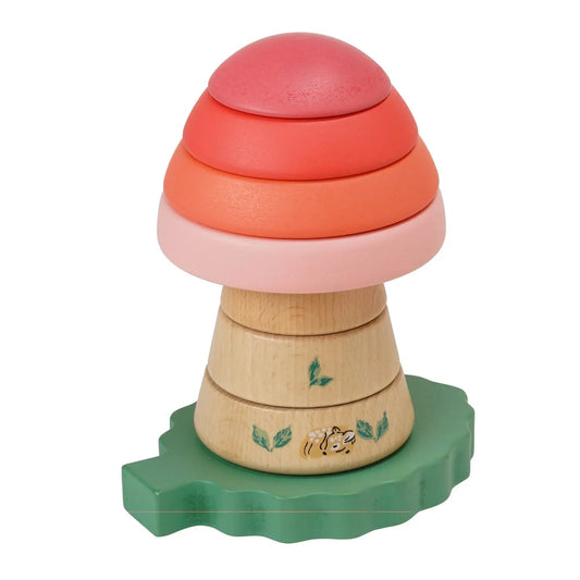 Manhattan Toy Folklore Fun-gi Magnetic Wooden Stacking Toy, -- ANB Baby