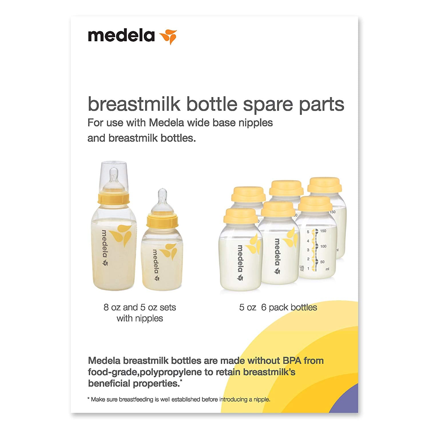 Medela Breast Milk Bottle Spare Parts, -- ANB Baby
