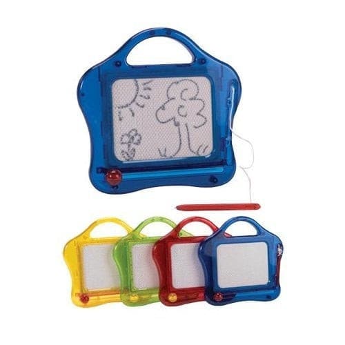 Shylling Mini Magnetic Sketch and Erase, Blue, -- ANB Baby