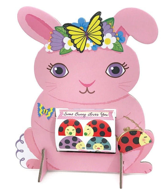 Mrs. Grossman's Friends Butterfly Bunny Sticker, -- ANB Baby