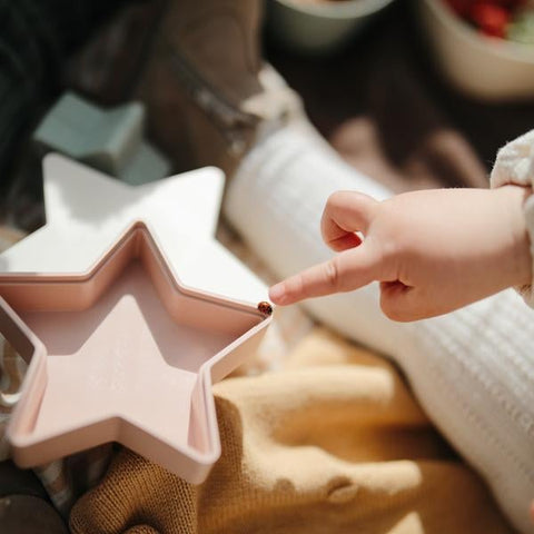 Mushie Nesting Stars Toy, -- ANB Baby