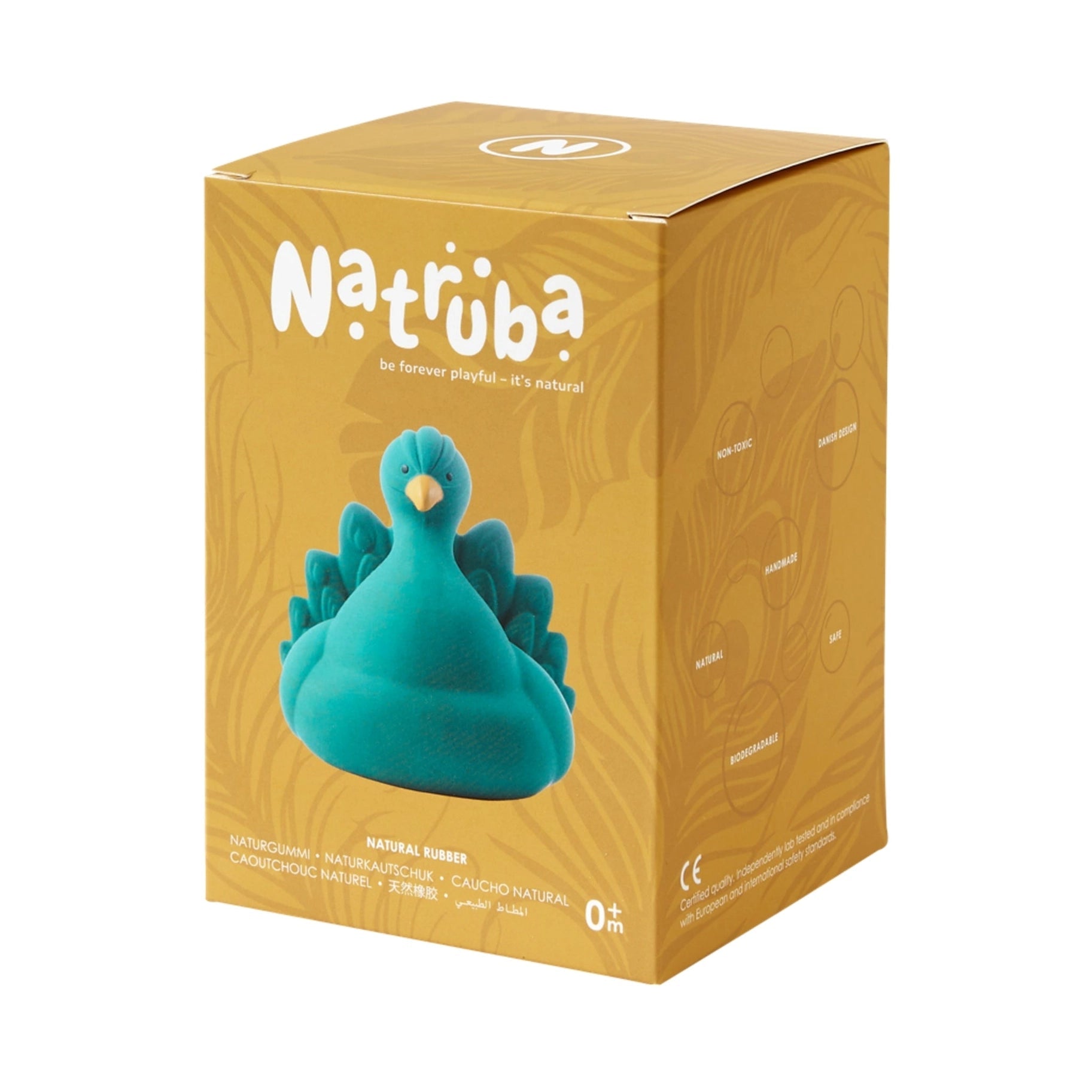Natruba Peacock Bath Toy, -- ANB Baby
