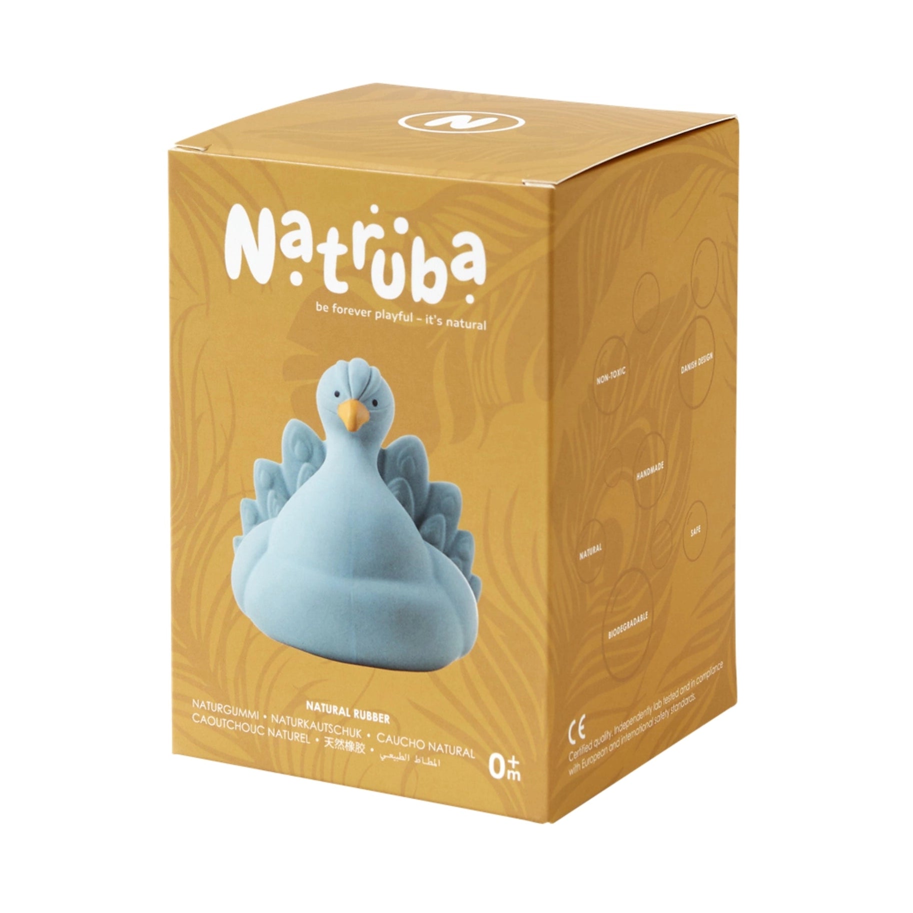 Natruba Peacock Bath Toy, -- ANB Baby