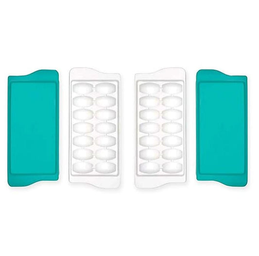 OXO Tot Baby Food Freezer Tray, 2 Pack, Teal, -- ANB Baby