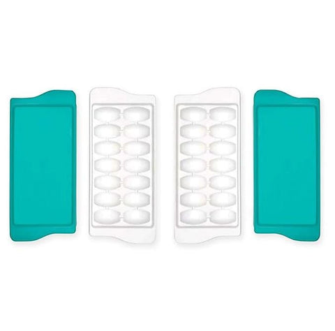 OXO Tot Baby Food Freezer Tray, 2 Pack, Teal, -- ANB Baby