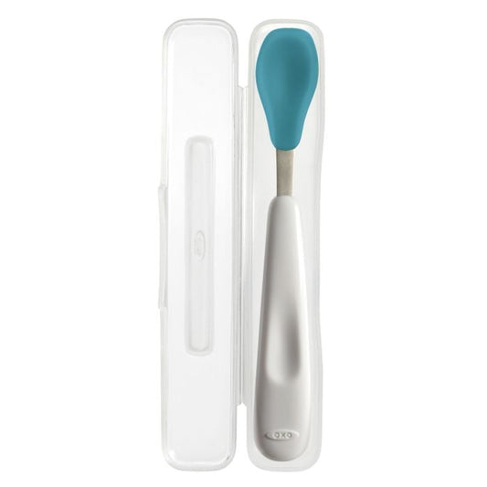 OXO TOT On-the-Go Feeding Spoon with Travel Case, -- ANB Baby