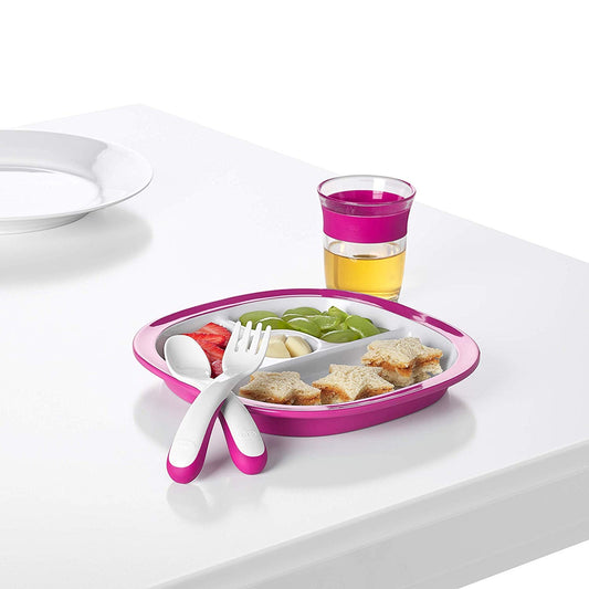 OXO TOT Plastic Fork And Spoon Training Set, -- ANB Baby