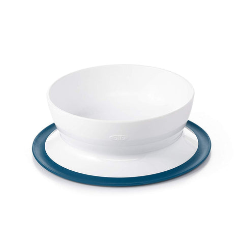 OXO TOT Stick and Stay Suction Plate, Divided Plate or Bowl, -- ANB Baby