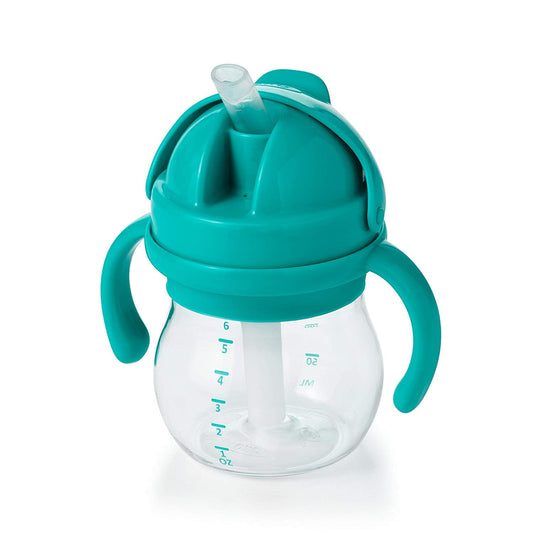 OXO TOT Transitions Straw Cup with Removable Handles, 6 OZ, -- ANB Baby