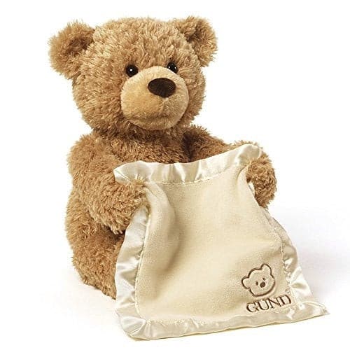 Gund Peek A Boo Bear Plush Toy, -- ANB Baby