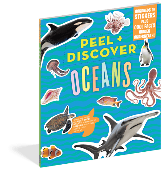 Peel + Discover: Oceans Paperback, -- ANB Baby