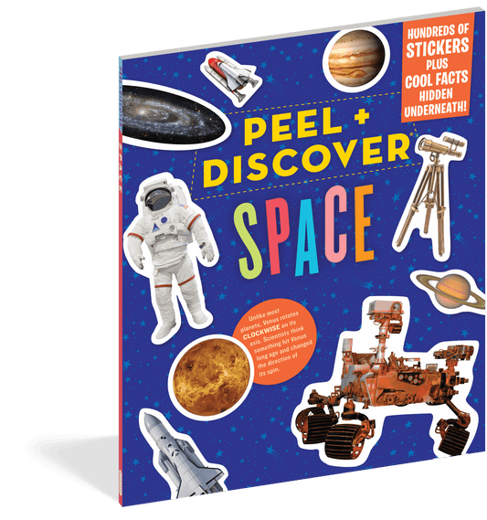 Peel + Discover: Space Paperback, -- ANB Baby