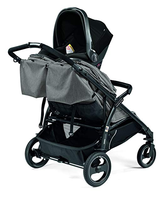 PEG PEREGO Book For Two Single Car Seat Adapter, -- ANB Baby