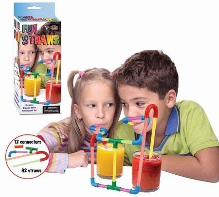 Play Visions Build Your Own Fun Straw Kit, -- ANB Baby