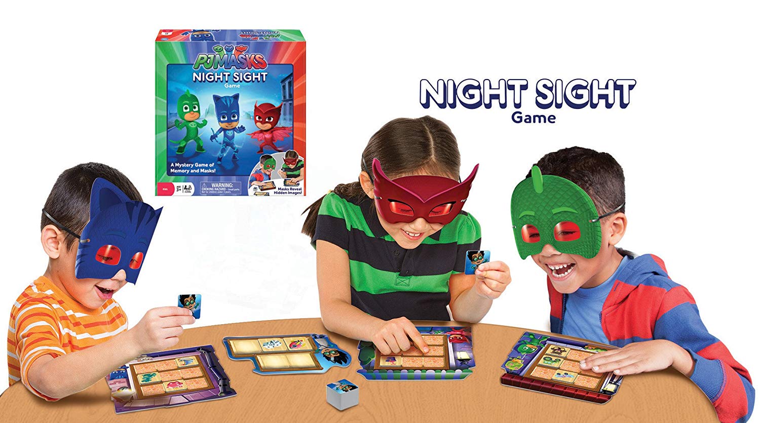 Ravensburger PJ Masks Night Sight Game, -- ANB Baby