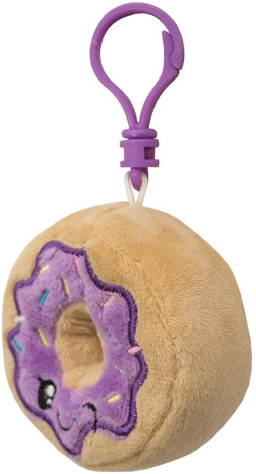Scentco Oh So Yummy Backpack Buddies Scented Plush Toy Clips - Donut, -- ANB Baby