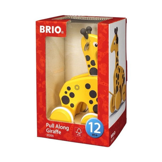 SCHYLLING Brio Pull-Along Giraffe, -- ANB Baby