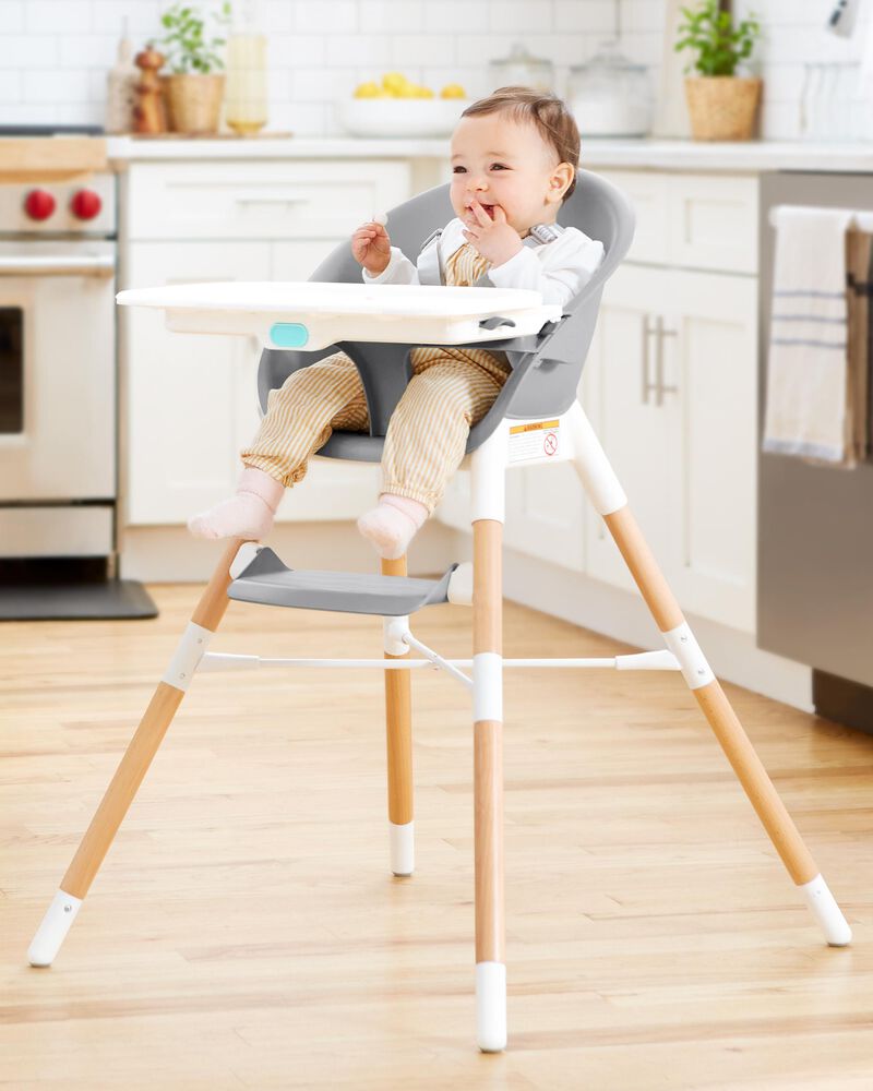 Skip Hop 4-in-1 Multi Stage High Chair, Grey / White, -- ANB Baby