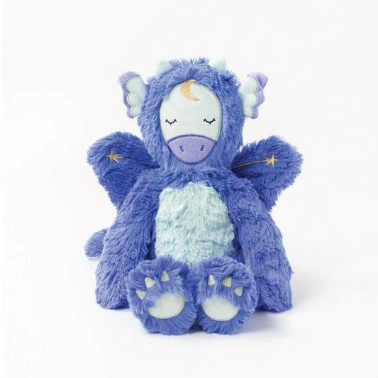 Slumberkins Celestial Blue Dragon Kin, Creativity, Blue, -- ANB Baby
