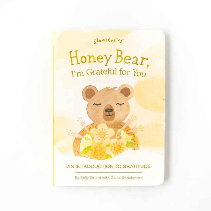Slumberkins Honey Bear Kin, Gratitude, Honey, -- ANB Baby