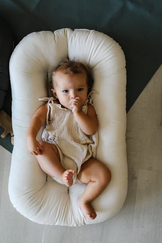 Snuggle Me Organic Bare Lounger, lifestyle 2 -- ANB Baby