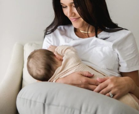 Snuggle Me Organic Feeding + Support Pillow, -- ANB Baby