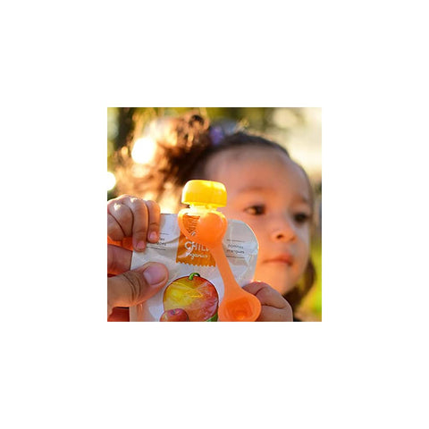 Squooshi Cap Set Orange / Blue, -- ANB Baby