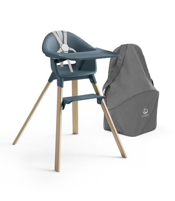 Stokke Clikk High Chair with Travel Bag, White, -- ANB Baby