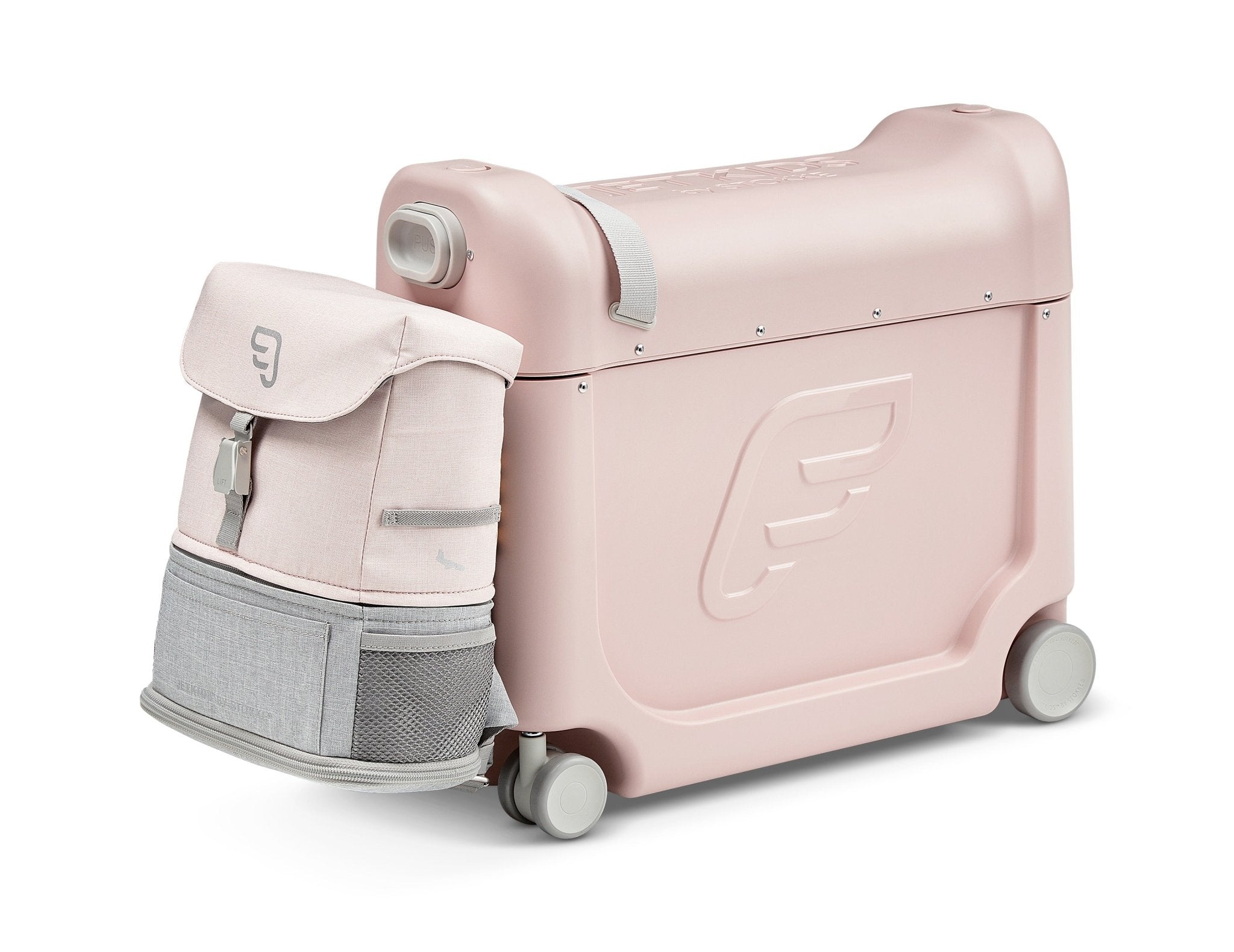 Buy Stokke Jetkids BedBox + Crew Backpack Travel Bundle, Pink -- ANB Baby