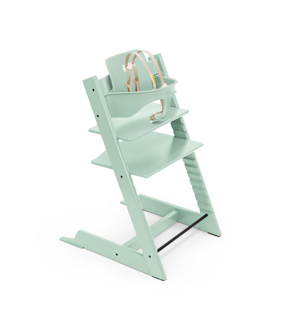 Stokke Tripp Trapp Adjustable Wooden Baby High Chair Set with Baby Seat and Harness, -- ANB Baby