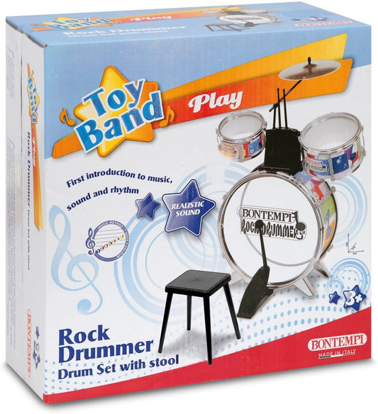 The Original Toy Drum Set with Stool, -- ANB Baby