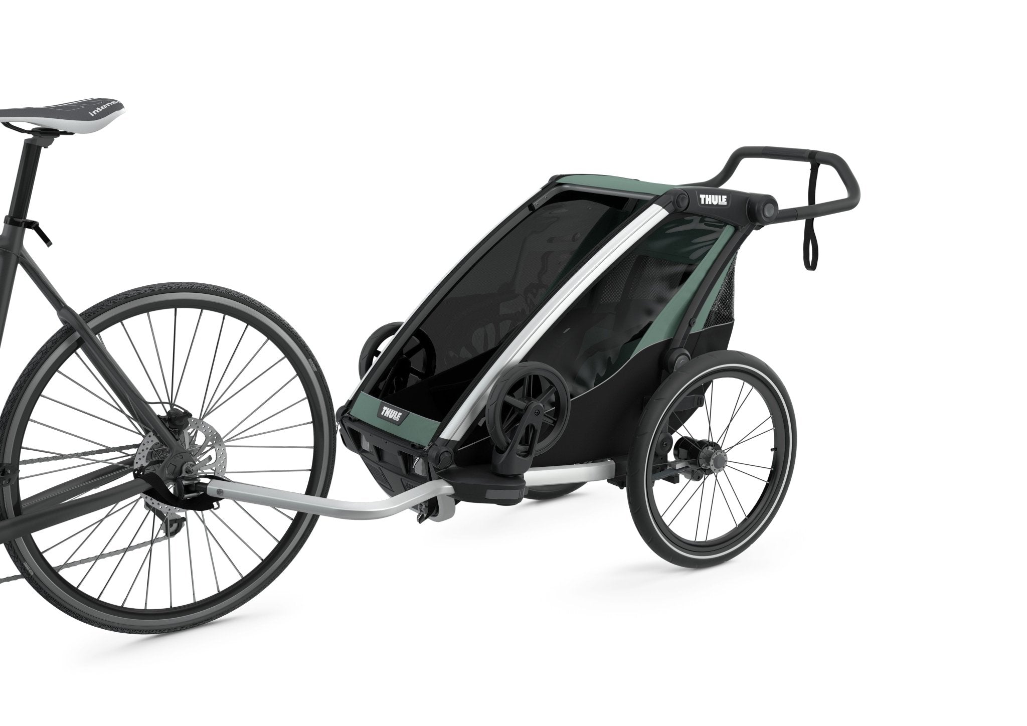 Thule Chariot Lite 1 Multisport Trailer & Stroller, Agava, -- ANB Baby