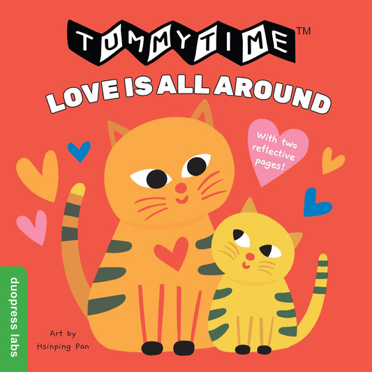 TummyTime Love Is All Around Board Book, -- ANB Baby