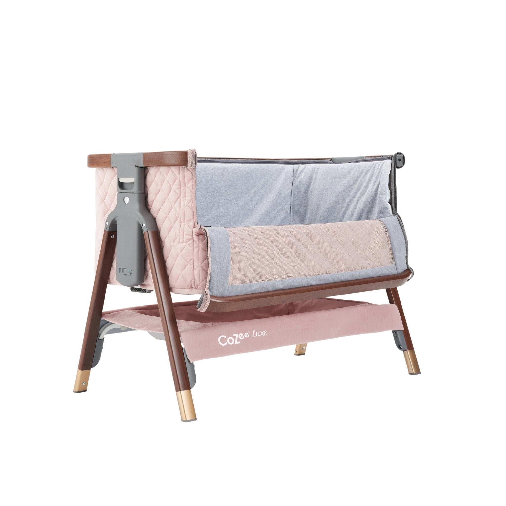 Tutti Bambini CoZee Luxe Bedside Crib, -- ANB Baby