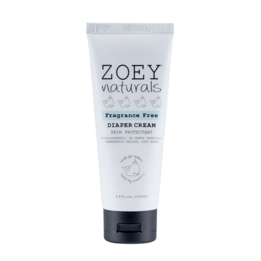 Zoey Naturals Diaper Cream Fragrance Free, 3.4 oz, -- ANB Baby