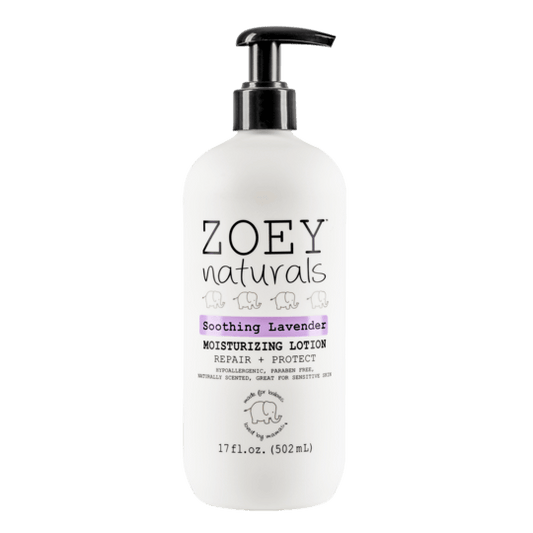 Zoey Naturals Moisturizing Lotion 17 oz. Soothing Lavender, -- ANB Baby
