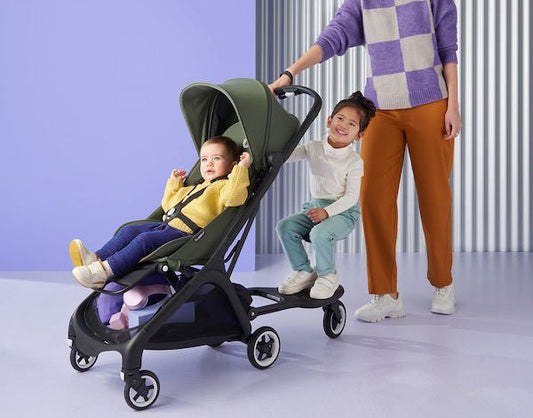 Long Walks with Toddlers? The Bugaboo Butterfly Comfort Wheeled Board + Is a Game-Changer - ANB Baby