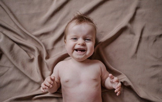 When Do Babies Start Laughing? How to Make Them Giggle - ANB BABY